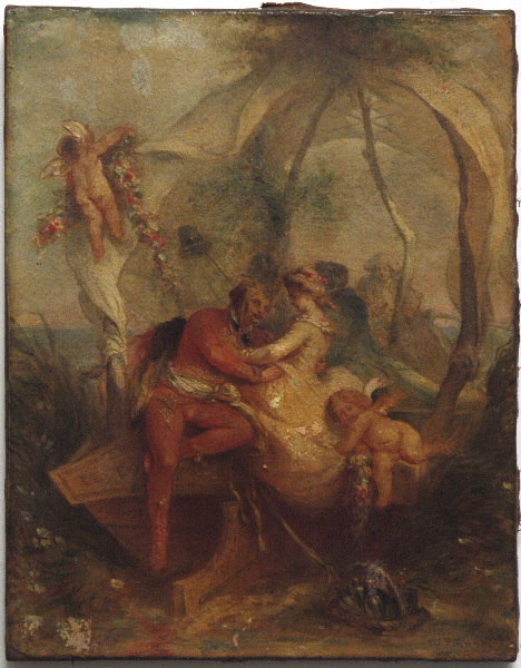 Le voyage à Cythère, Théophile Fragonard, 19e siècle