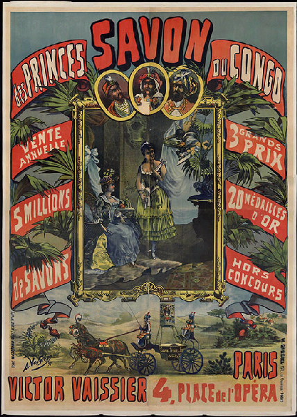 Savon des Princes du Congo, Van Geleyn A., 1897
