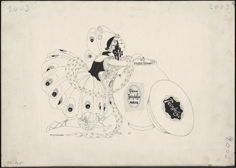 Teindelys ; Papillon, Gerda Wegener, 1925
