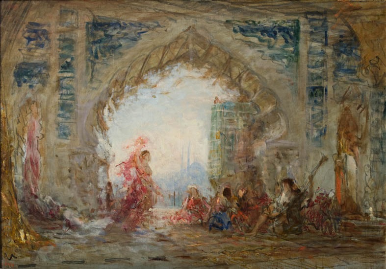 La danse de l'Almée, Félix Ziem, 19e siècle