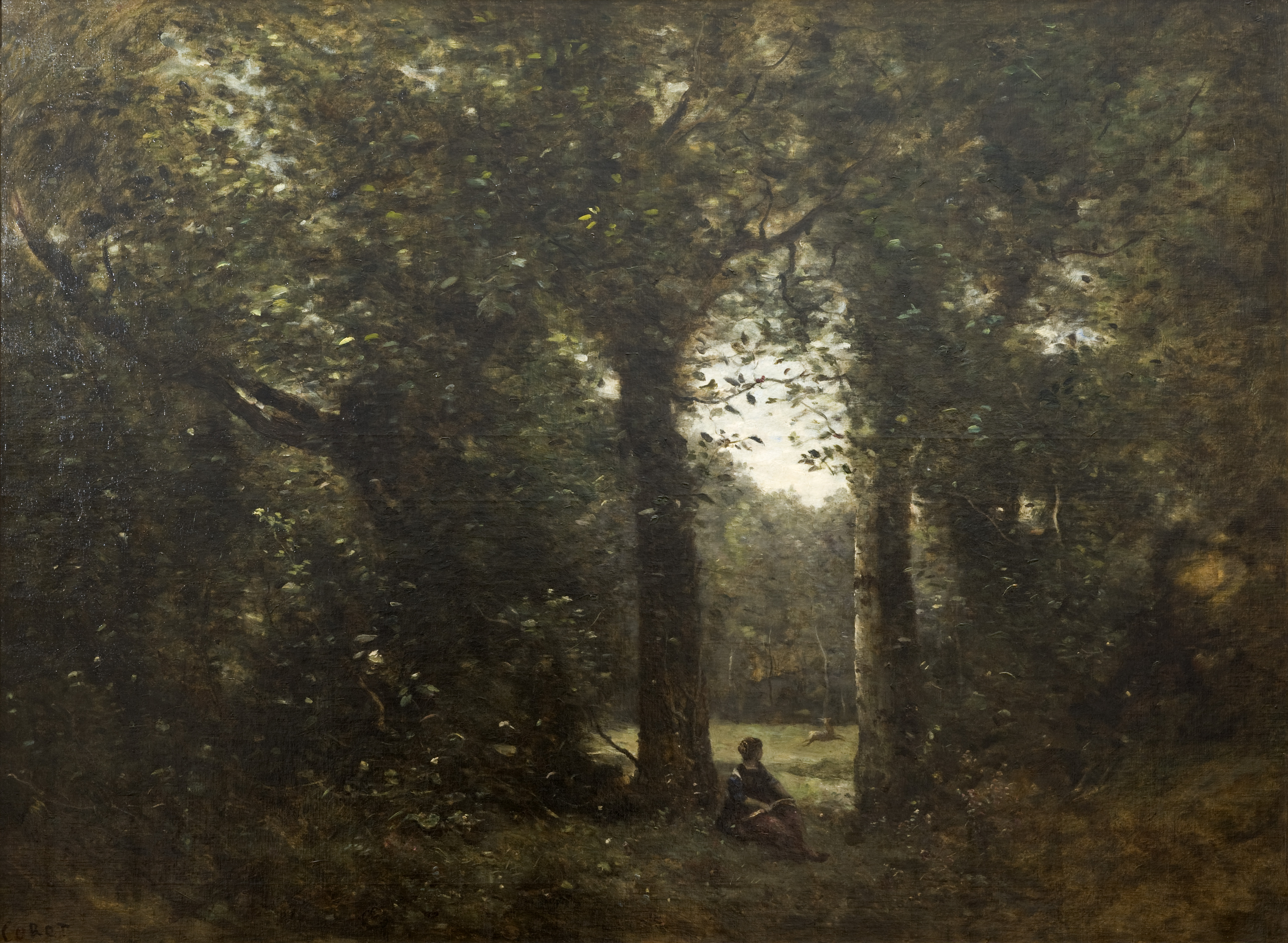 La Clairière — Camille Corot