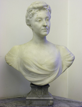 Buste de la Baronne Oppenheim, Jean Antonin Carles, 1895