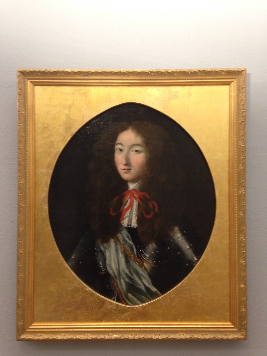 Portrait d'officier en armure