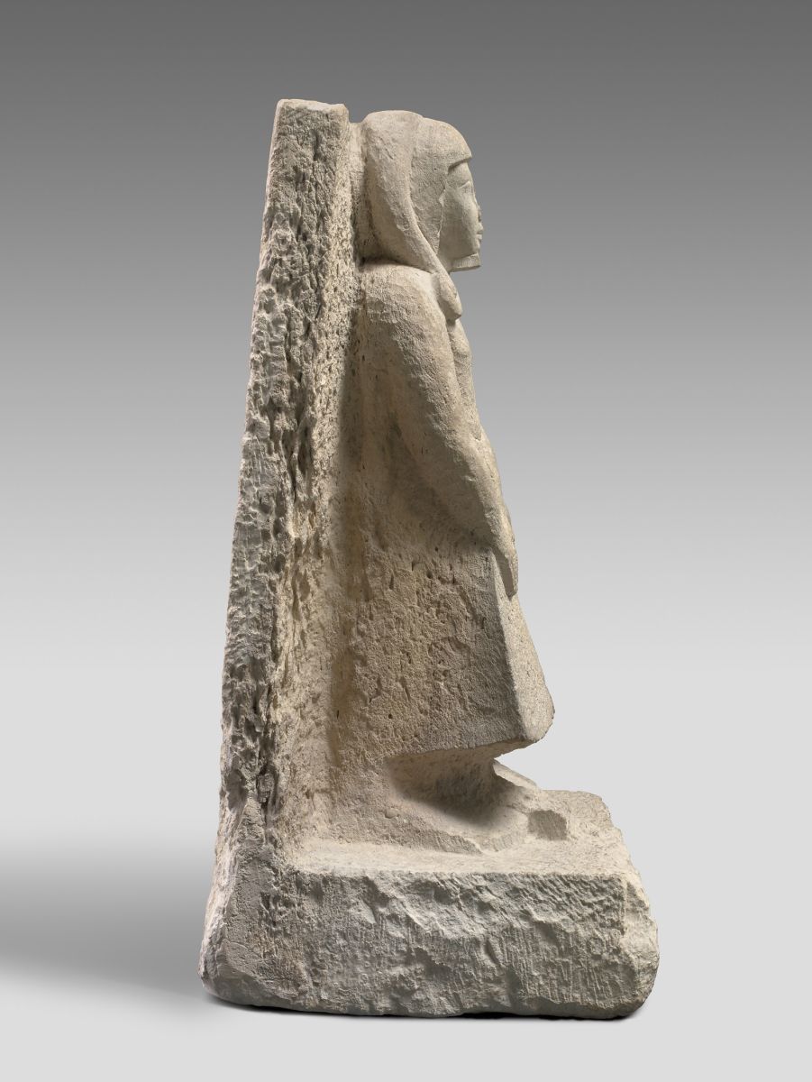 Groupe d'un inconnu et de Khâemouaset, maire de Thèbes, vizir et grand prêtre de Ptah_5