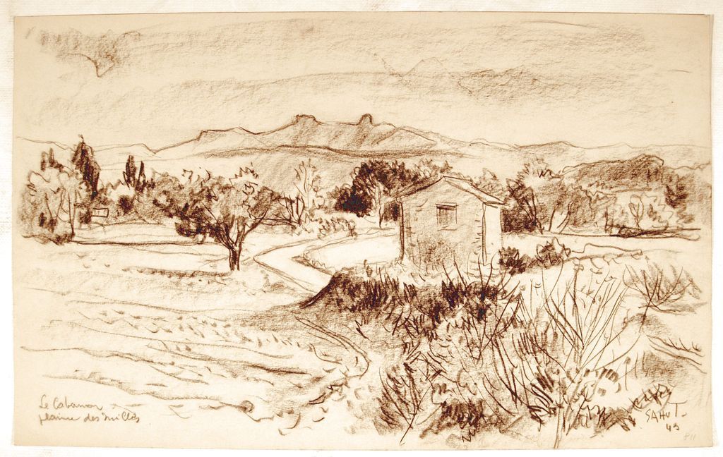 Le cabanon, plaine des Milles_0