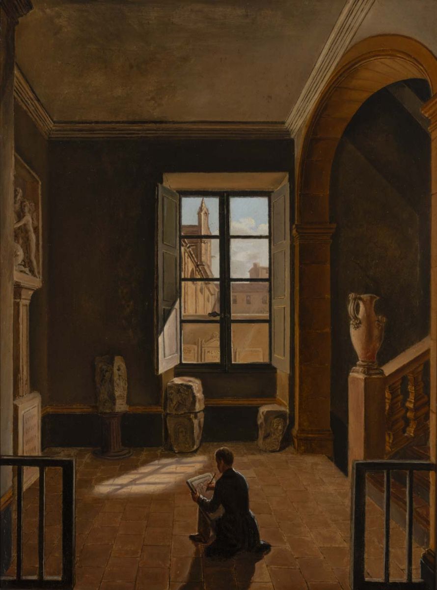 Artiste à l’intérieur du musée Granet_0