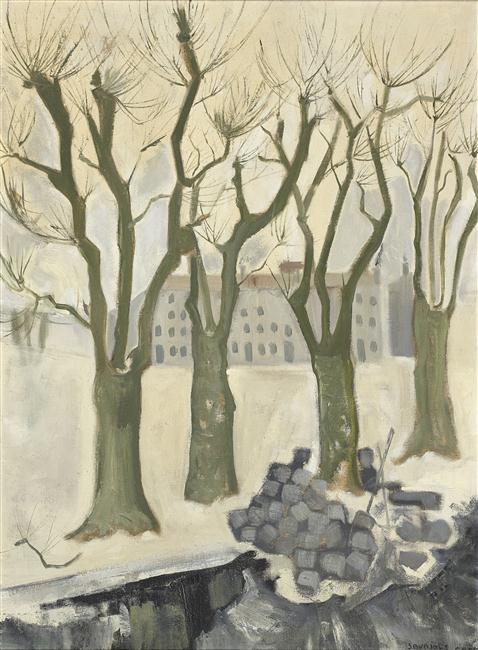 Hiver ; Les arbres (Sous-titre) — Odile Savajols-Carle