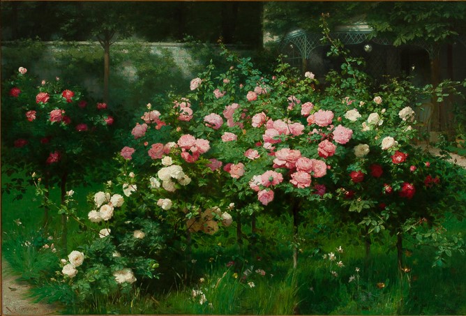 Le Jardin de mon propriétaire, Antoine Grivolas, 1885