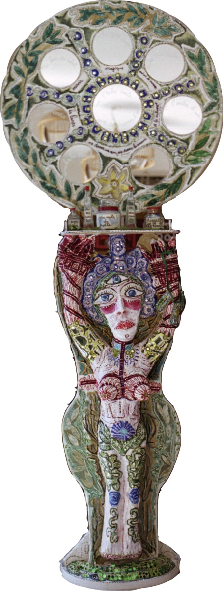 La Déesse au miroir, Claudine Aspar, 2004