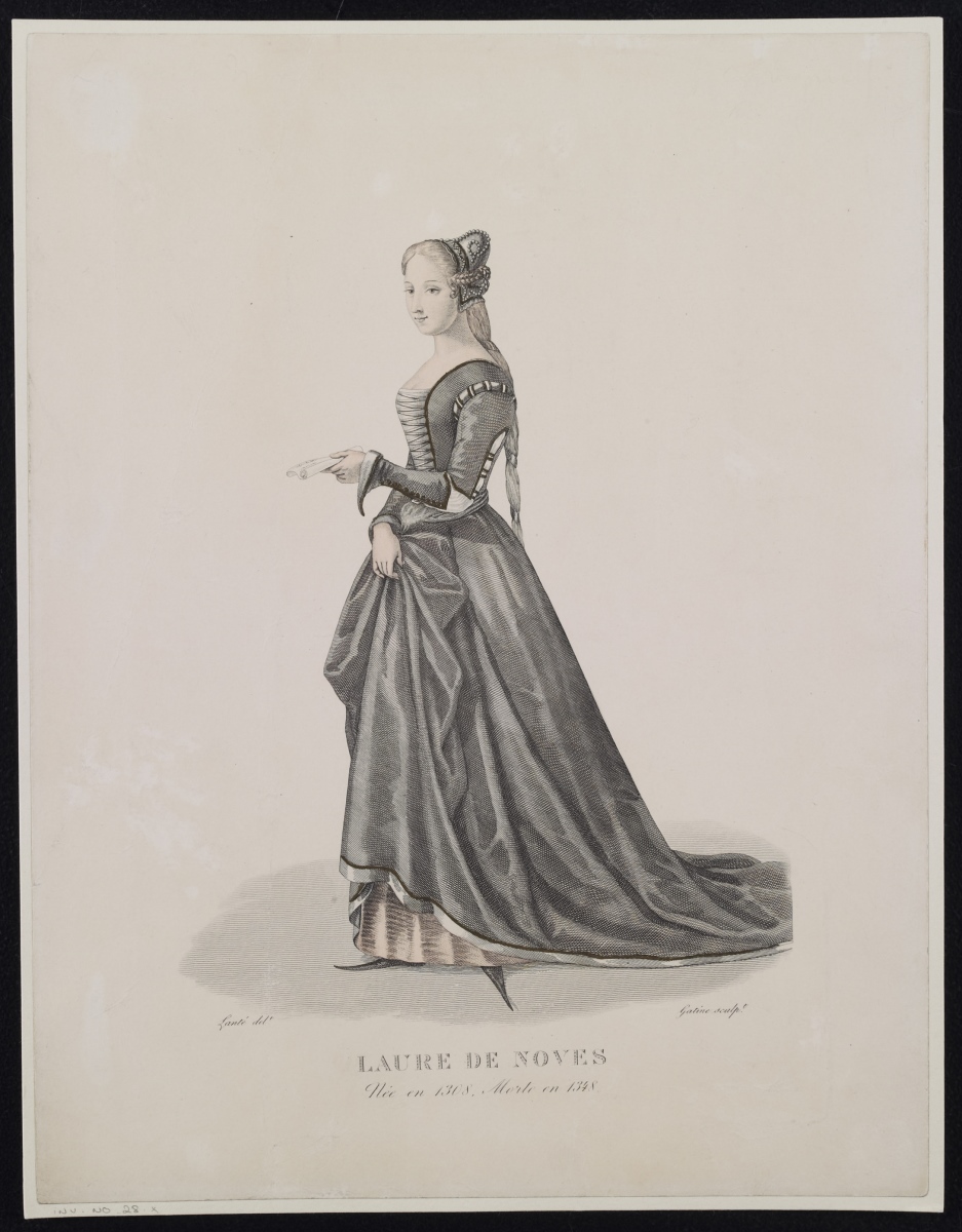 Laure de Noves, Georges-Jacques Gatine, 19e siècle