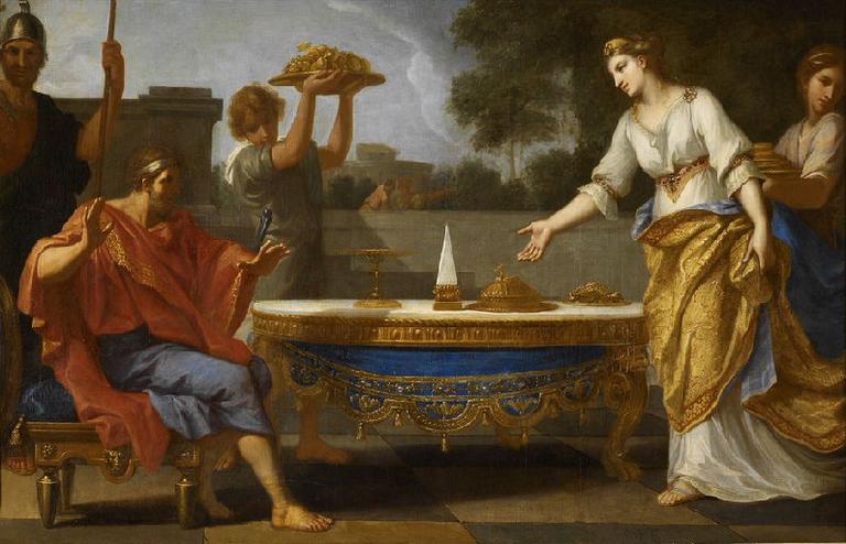 Pithès et Pithopolis, Nicolas-Pierre Loir, 1673