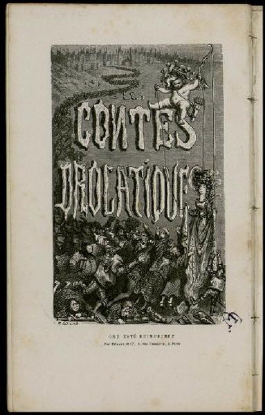 Les Contes drôlatiques ; Les Contes drôlatiques par le sieur Balzac (autre titre)_0