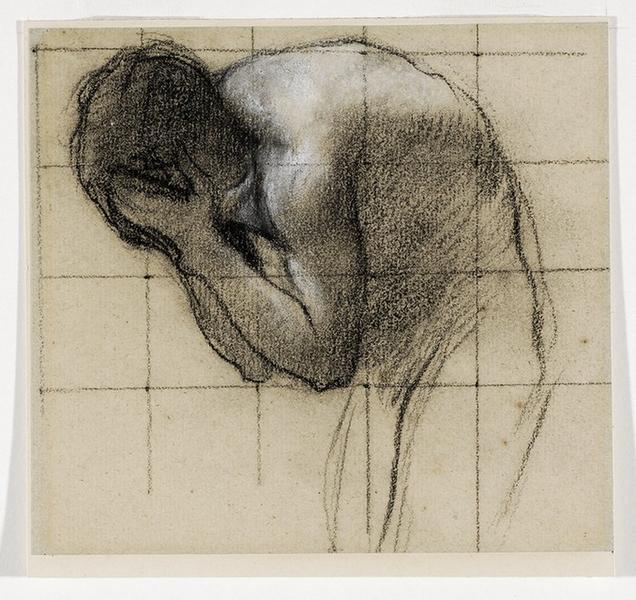 Etude d'homme debout, Pierre Puvis de Chavannes, 19e siècle