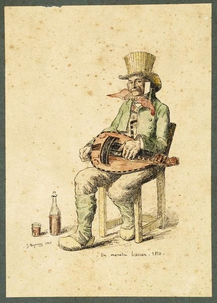 Un ménétrier bressan, Jules Migonney, 1905