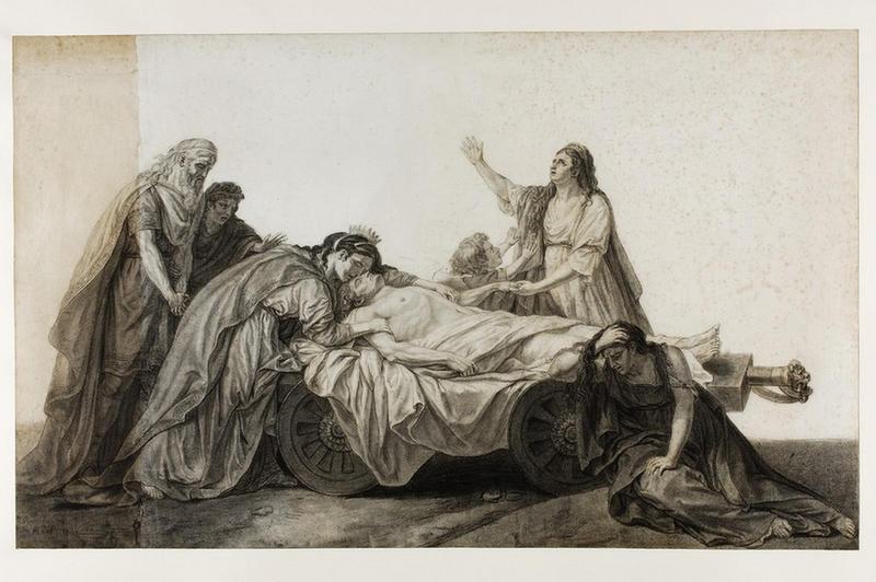Mort d'Hector ; Mort de Germanicus (titre ancien erroné)_0