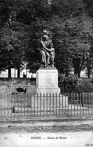 Bourg. Statue de Bichat_0