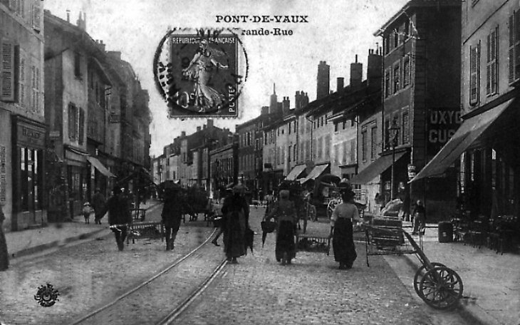 Pont de Vaux. Grande Rue_0
