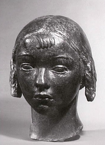Cra-Cra ; Tête de petite fille (Titre attribué), Charles Despiau, 1917