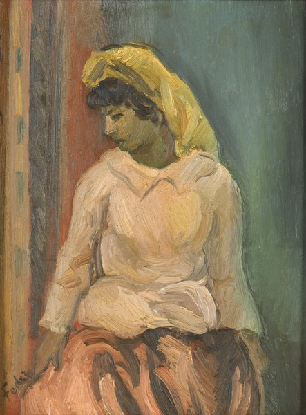 Jeune mauresque, Adolphe Feder, 1927