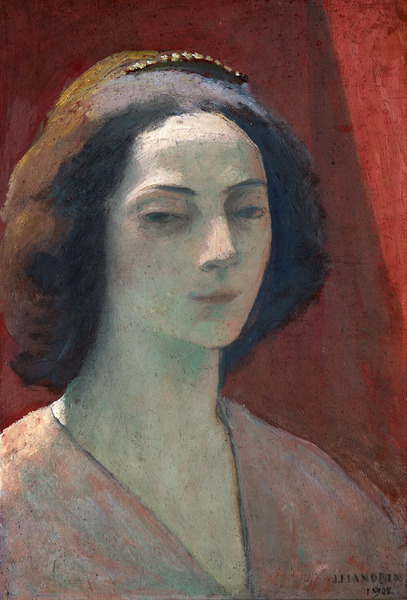 Portrait de Jacqueline Marval, Jules Flandrin, 1907