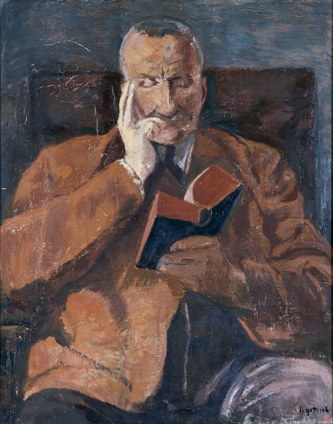 Portrait de M.P., Léopold Gottlieb, 1907