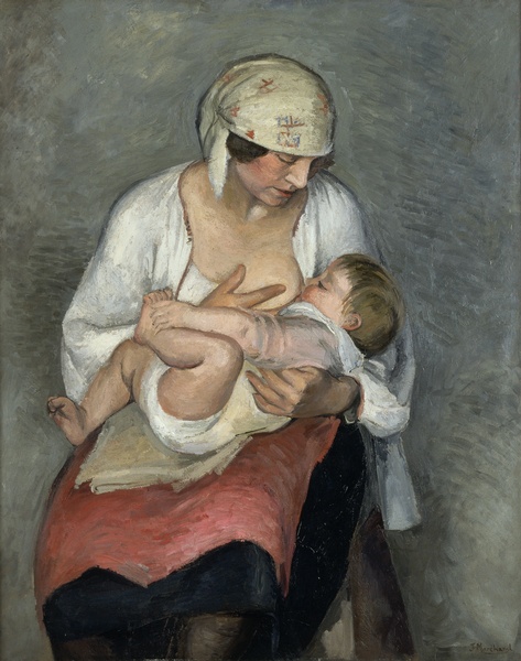 La mère à l'enfant, Jean Marchand, avant 1941