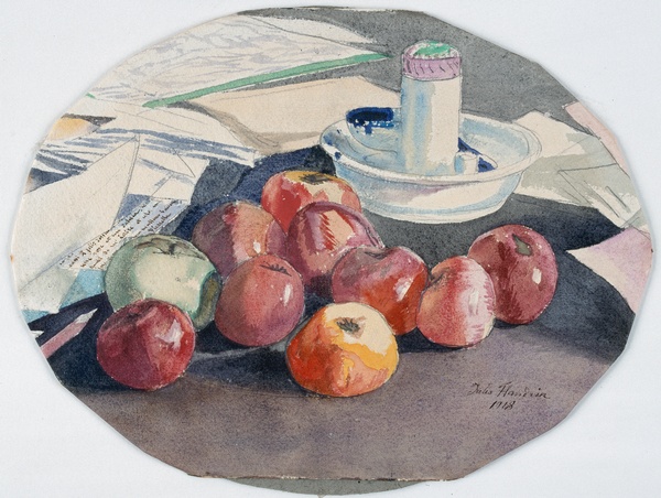 Les Pommes et l'encrier, Jules Flandrin, 1918
