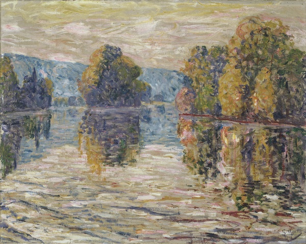 Vue de Bonnières, Georgette Agutte, 1908