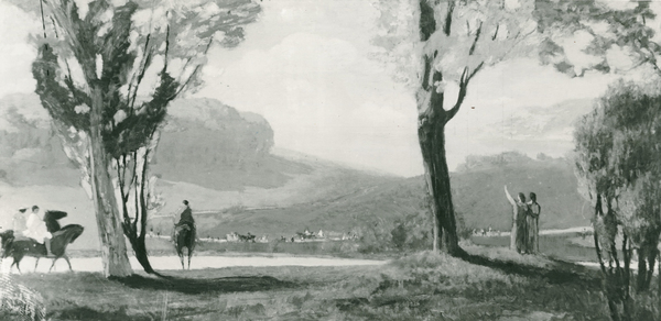 Matin antique, Jules Flandrin, avant 1915
