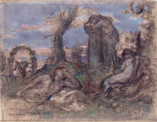 Les Hespérides, Ker Xavier Roussel, vers 1910
