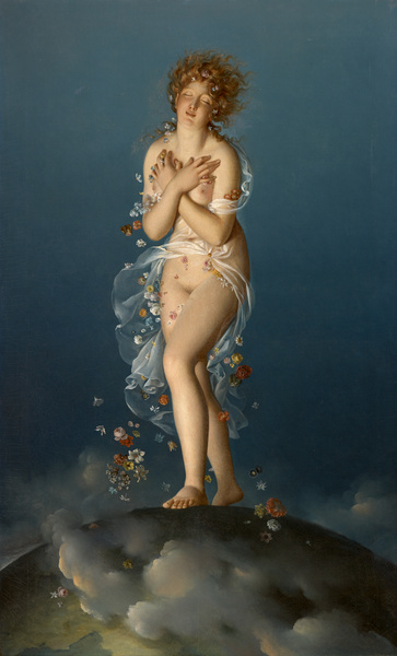 Flore caressée par Zéphyr ; L'Aurore (Ancien titre)_0