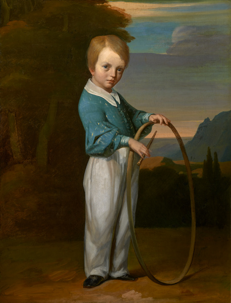 Enfant au cerceau (Jules Vallemont)_0