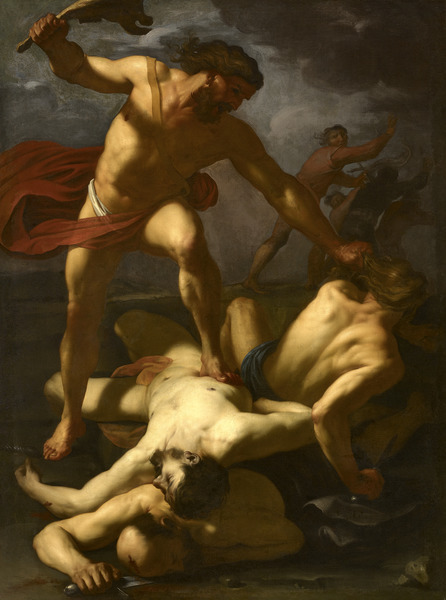 Samson défait les Philistins, Orazio Riminaldi, 17e siècle