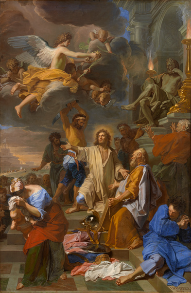 Le Martyre de saint Ovide, Jean-Baptiste Jouvenet, 1690