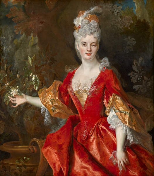 Portrait de jeune femme, dite Jeanne-Elisabeth de Beauharnais ; Portrait d'une dame de la famille de Barral (Ancien titre)_0