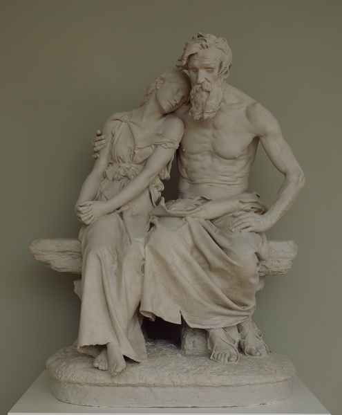Oedipe à Colone, Jean-Baptiste Hugues, 1882
