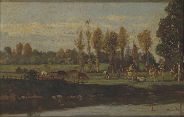 Paysage aux environs de Moret_0