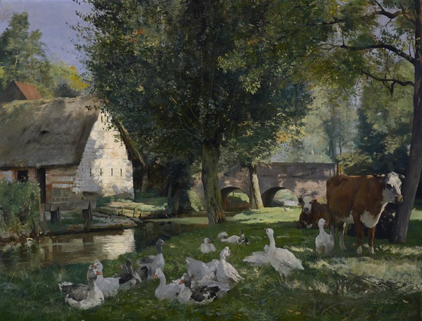 Une prairie à Archelles (Ancien titre donné par l'artiste), Julien Dupré, 1894
