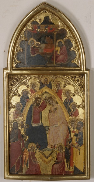 La Nativité et le couronnement de la Vierge_0