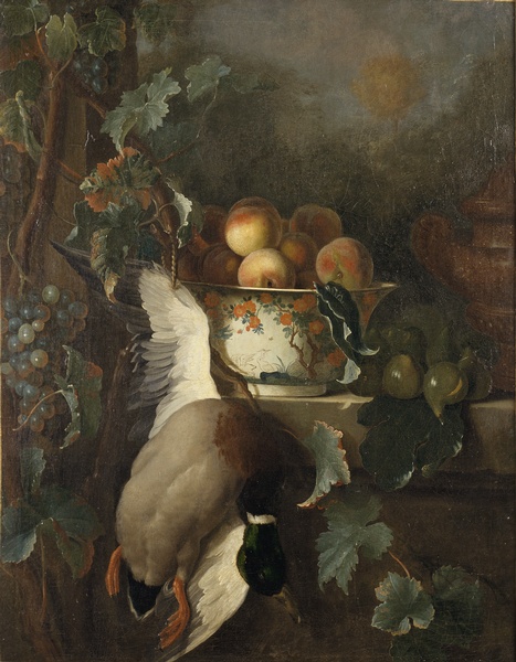 Canard et fruits_0
