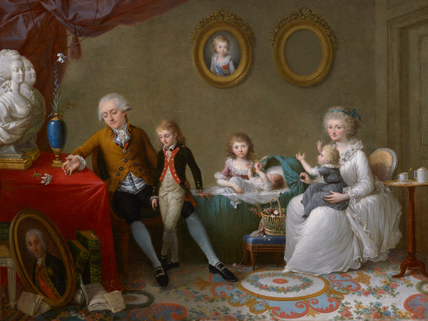 Le Comte Pierre-Jean de Bourcet et sa famille ; La Famille de Pierre-Jean de Bourcet, consul général dans les Deux-Siciles et neveu du célèbre géographe militaire de Bourcet. (Ancien titre)_0