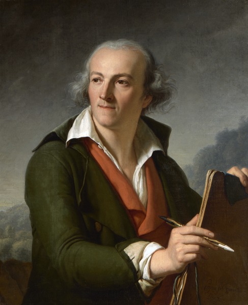 Portrait de Louis-Joseph Jay, Жак Огюстен Пажу, 1798-1799