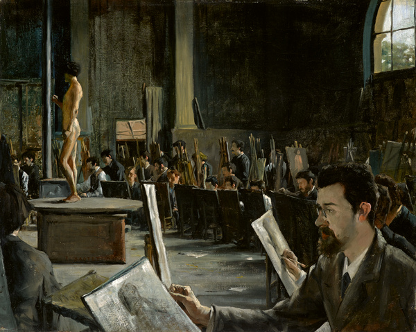 L'atelier de Cabanel à l'Ecole des Beaux-Arts_0