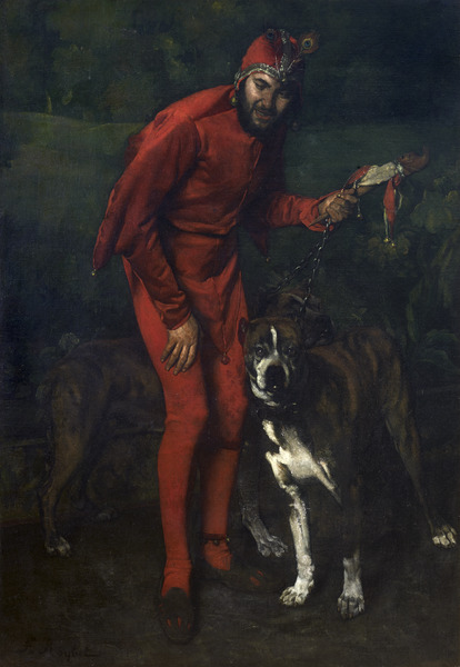 Un Fou sous Henri III, Ferdinand Roybet, 1866?