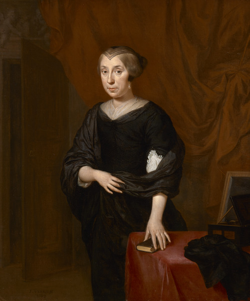 Portrait de femme, Jan Verkolje, 1682