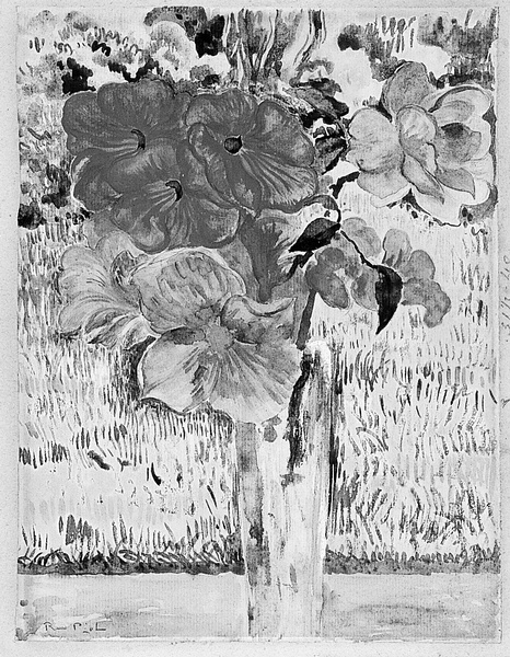 Fleurs, René Piot, 20e siècle