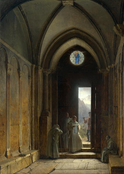 La Chartreuse de Saint-Bruno, Richard Fleury-François, 1822