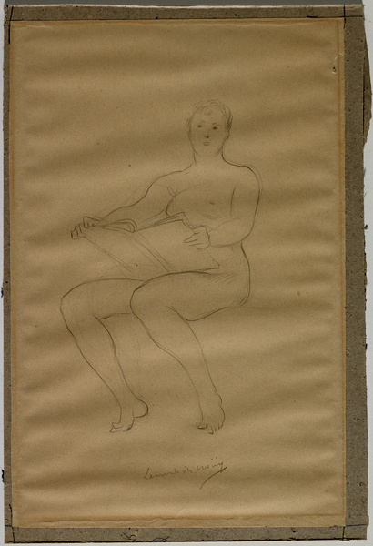 Jeune fille chantant, Jean Jules Antoine Lecomte du Nouÿ, 19e siècle