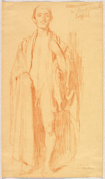 Homme debout, Jules Elie Delaunay, 19e siècle