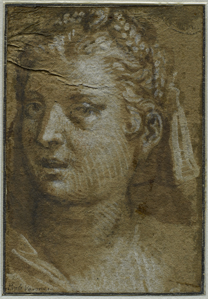 Tête de jeune fille, Benedetto Caliari, 16e siècle